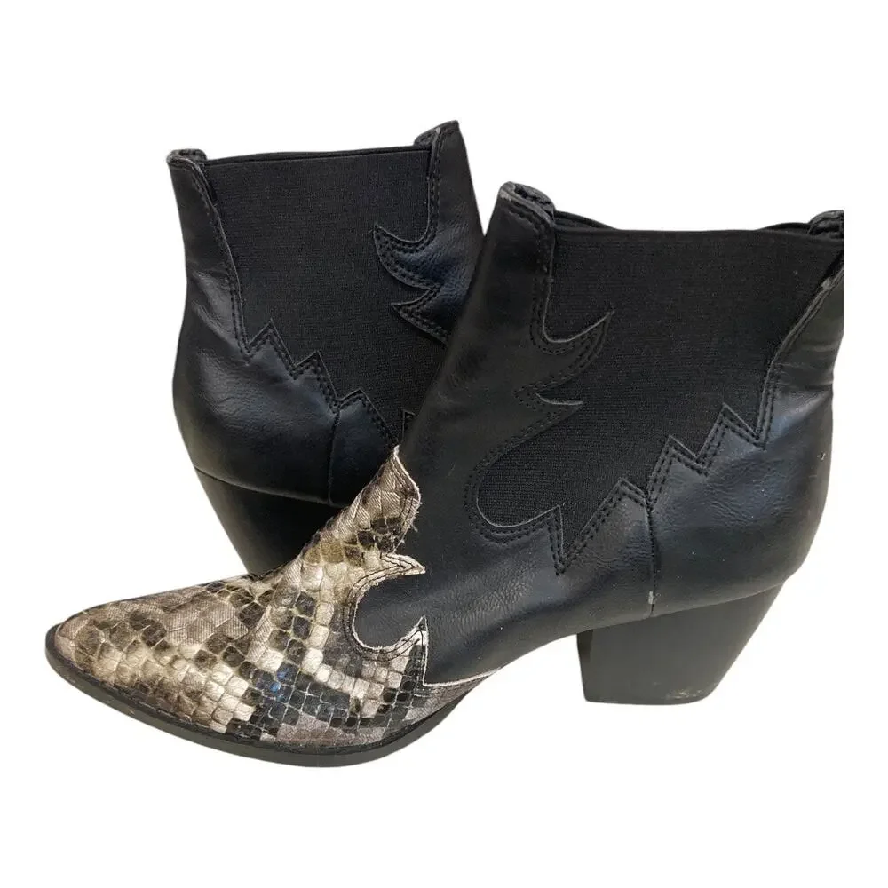 Coconuts‎ by Matisse Rebel Western Chelsea Boots Size 7